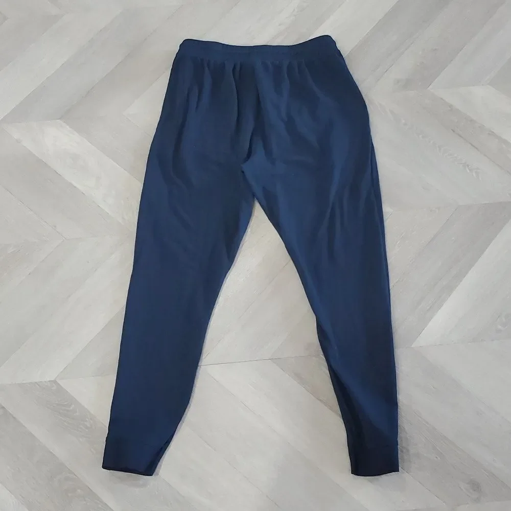 Gymshark Jogger Sweatpants Men’s Large,Studio Pants Navy Blue Yoga Lift